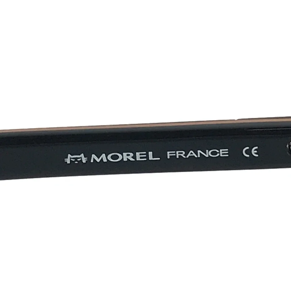 OGA by Morel Eyeglasses Frame 10035O NM01 Matte Black Brown Rectangle 53-19-145